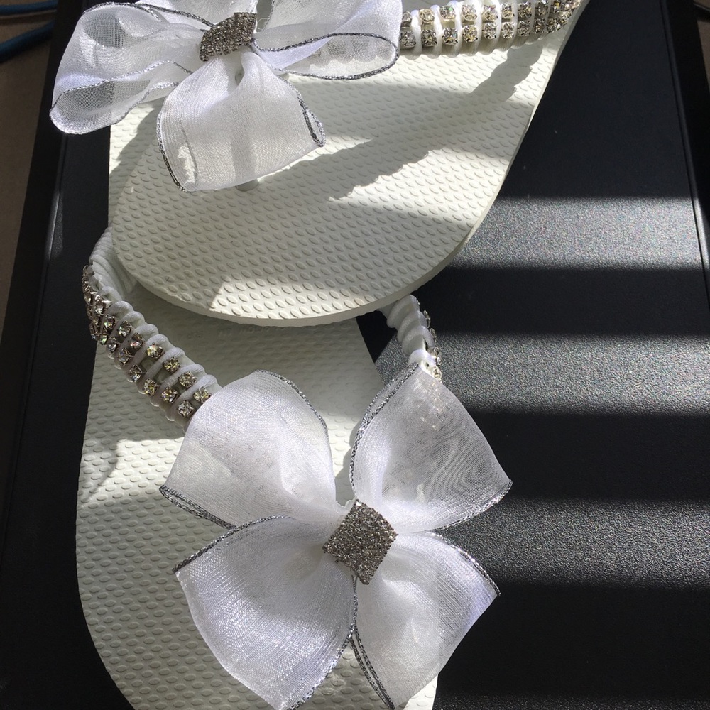 Wedding flip flops